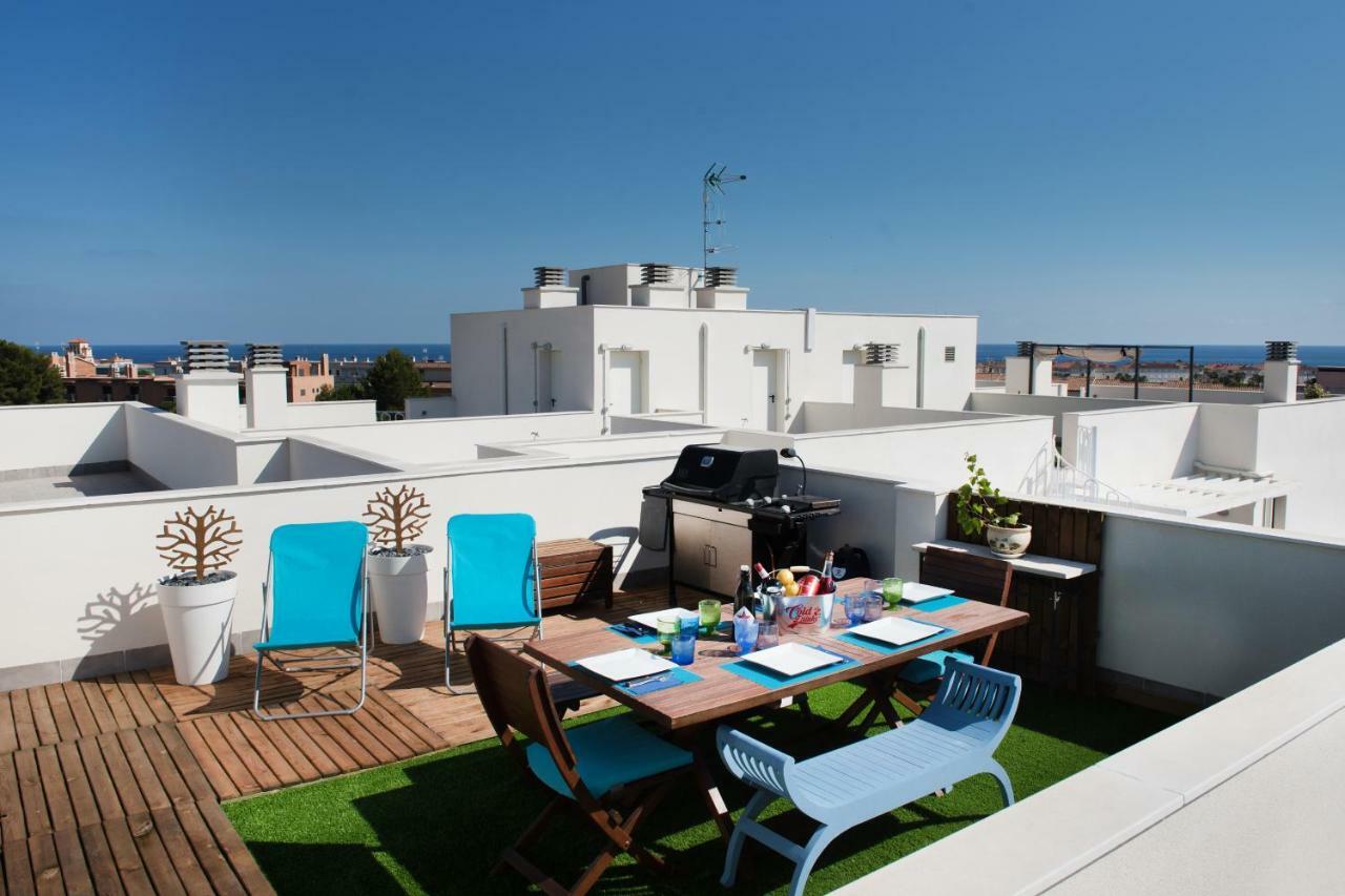 New Apartment With Big Terrace 10 Min Walk To Beach Supermarkets Calafell Kültér fotó
